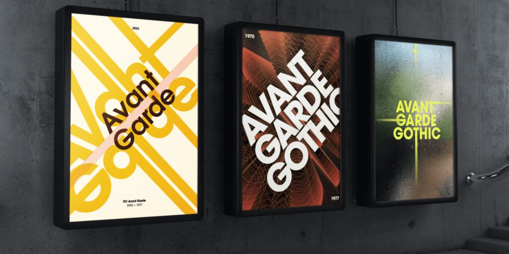 The Avant Garde Typeface