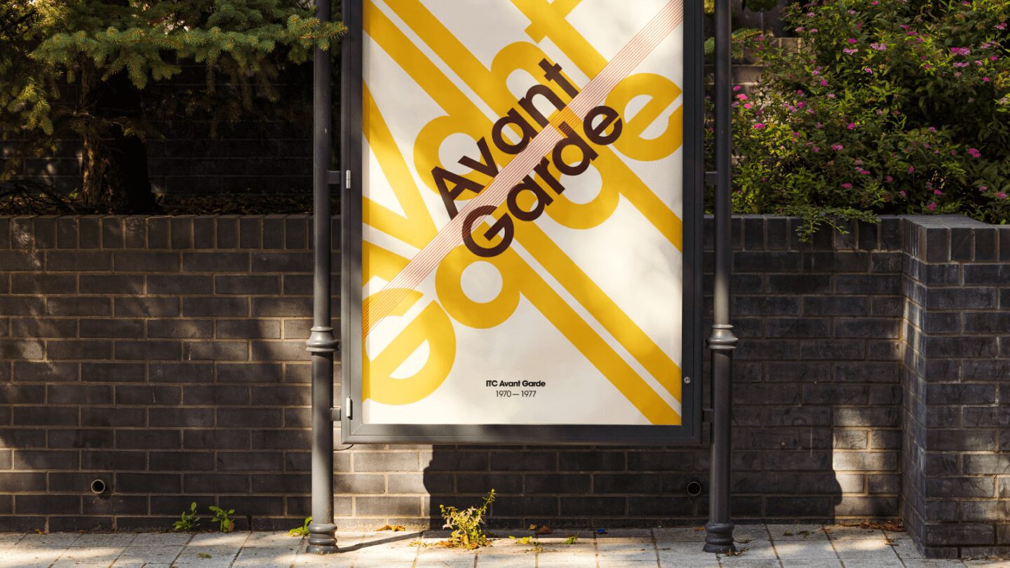 The Avant Garde Typeface